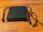 New Sony Playstation 4 Slim 1tb Console Jet Black   W new Dual Shock Remote
