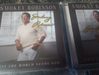 Autographed Smokey Robinson What The World Needs Now Signed Cd