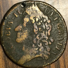 1689 Ireland James Ii Gunmoney Shilling - Holed