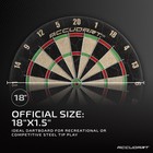 Classic Bristle Dartboard     Official 18    X 1 5    Sisal Board  Self   healing Fib   