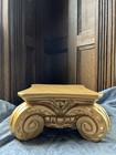 Vintage Quartet Of Architectural Elements A Capital ceiling Coffer  Corbel   Cap