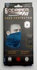 Copper Fit Face Protector Mask Fashionable Reusable Size Adult  blue  Free Ship