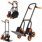 Stair Climbing Cart 400lb Folding Hand Truck Dolly Heavy-duty Stair Climber Cart