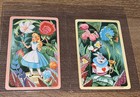 Vintage 1951 Walt Disney Productions Alice In Wonderland Pair Of Jokers Rare   