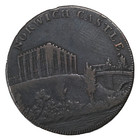 1794 Great Britain Norfolk Norwich Castle Halfpenny Conder Token D h-12