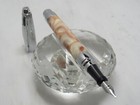 Gorgeous High Quality Handmade Pressimo Copper white Pearl Acrylic Fountain Pen