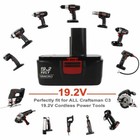 2pack For Craftsman 19 2 Volt Battery C3 Diehard 130279005 11376 130279003 11375