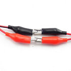5 Pairs Dual Red   Black Test Leads With Alligator Clips Jumper Cable 16ga Wire