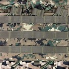 New Defcon Gear Low Profile Plate Carrier Airsoft Vest - Digital Woodland