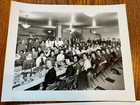 Vintage 1961-62 Woolworth Department Store Christmas Party Group Photos 8 X 10