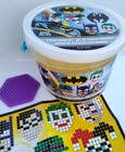 Perler Fused Bead Kit Bucket Batman Pattern Dc Comics