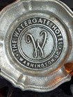 Vintage Watergate Hotel Pewter Ashtray 1970s Nixon Era Collectible Artograph Md