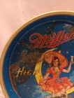 Vintage Miller High Life Beer Serving Tray Girl On The Moon 13   