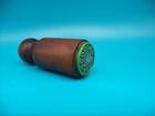 Vintage Larger Glass   Wood Tiny Flowers Sealing Wax Seal Stamp