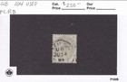 Matt s Stamps Scott Great Britain  104  5-pence Victoria  1884  Used Cv 210