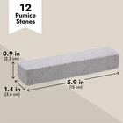 12-pack Pumice Stones For Cleaning - Toilet Bowl Cleaner And Scouring Sticks For