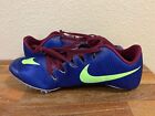 Nike Zoom Ja Fly 3 Track Spike Sprint Purple bordeaux lime  865633-500 Sz 13