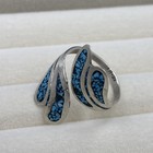 Vintage Turquoise Sterling Silver Ring Marked 