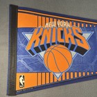 Vintage Y2k New York Knicks Nba Full Size Pennant Banner Flag Wincraft