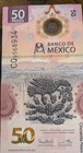 Ajolote Mexico  50 Peso Bill Note Mexican Money Currency Paper Money