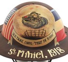 Us M1917 Brodie Helmet Doughboy Helmet Custom Painted Tank Corps 1918