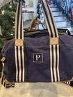 Pottery Barn Kids Navy Classic Diaper Bag Monogram P