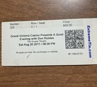 Don Rickles Aug 20 2011  Pair Of Ticket Stubs The Arcada Theatre  Free Shipping