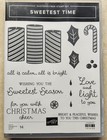 Stampin Up Stamp die Set Bundle   Sweetest Time   New  Cute Large Border Dies 