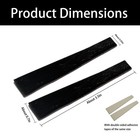 Luoyer 2 Pair Archery Bow Limb Silencers Stabilizers Shock Absorber Black 