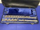 W  T  Armstrong Model 80 Sterling Silver Flute With Case