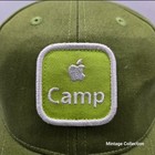 Rare Apple Camp Exclusive Event Green Strapback Hat Cap Mac Macintosh Computer