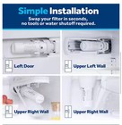 Genuine Ge Xwfe Filter With Chip  Sealed  serial   On Filter  Pic 10 11 Chip