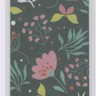 Floral Aesthetic Bookmark For Books  Gift For Bookworms  2x6 Inch  Laminated