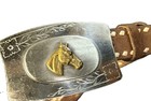 Hereford Brand Brown Leather Western Cowboy Size 26 Genuine Cowhide
