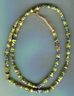 African Trade Beads Vintage Antique Venetian Old Glass Beads Matched Millefiori