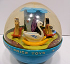 Vintage Fisher Price  165 Roly Poly Chime Ball 1970 s
