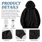 Vintage Film Camera Graphic Men s Printed Hoodie  Regular Fit For Streetwear 