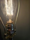Antique Edison Mazda 25w Light Bulb Circa 1910s Working Pointed Nipple