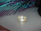 Vintage Sterling Silver Solid Wedding Band Ring Sz 7 5 5gram M f Plain Antique