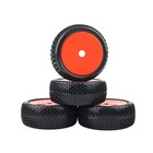 4pcs Rc 1 8 Scale Off Road Car Buggy Rc Tires And Wheels 17mm Hex Tyre For Ty   