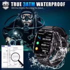Smart Watch For Men  Waterproof Call Watch For Iphone  Android  And Samsung 