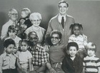 1984 Mr  Rogers Neighborhood Original Tv Studio Photo Pbs Grandparents Opera