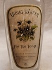 Awesome Loverin   Browne Violet Water Bottle Original Label Nice Graphics Toilet