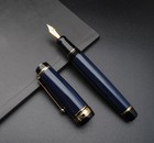 Xixixiaozhu Metal Big Fountain Pen Set Medium Nib 0 7mm  Includes Ink Refill