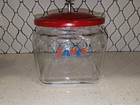 Vintage 1950 s Lance Snacks Store Jar