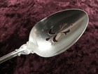 Silver Fashion Large Pierced Serving Spoon Homes   Edwards Silverplate No Monos