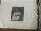 Antique Victorian Era Scrapbook Album Trade Cards Paper Ephemera Die Cuts -