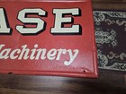 Large Vintage 1940 s Case Tractor Dealer Eagle Farm Machinery Sign 30x72 Iowa