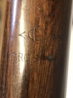 George Geo  Cloos 17  Wood Fife flute Marked  crosby  With Original Case sheath