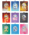 Pok  mon Chinese Eeveelutions Glitter Shaker Card Display Charm - Secret Rare